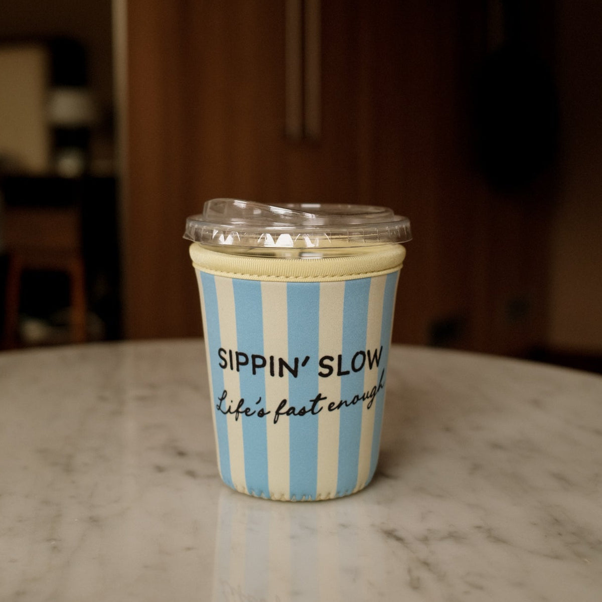 Stripes Sippin Slow | Cup Sleeve