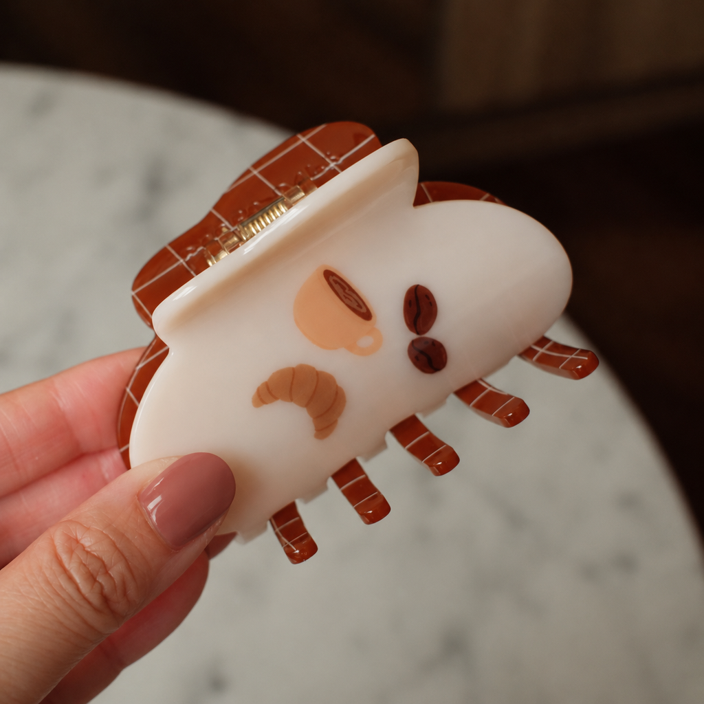 Coffee Break | Hair Clip, Hair Claw