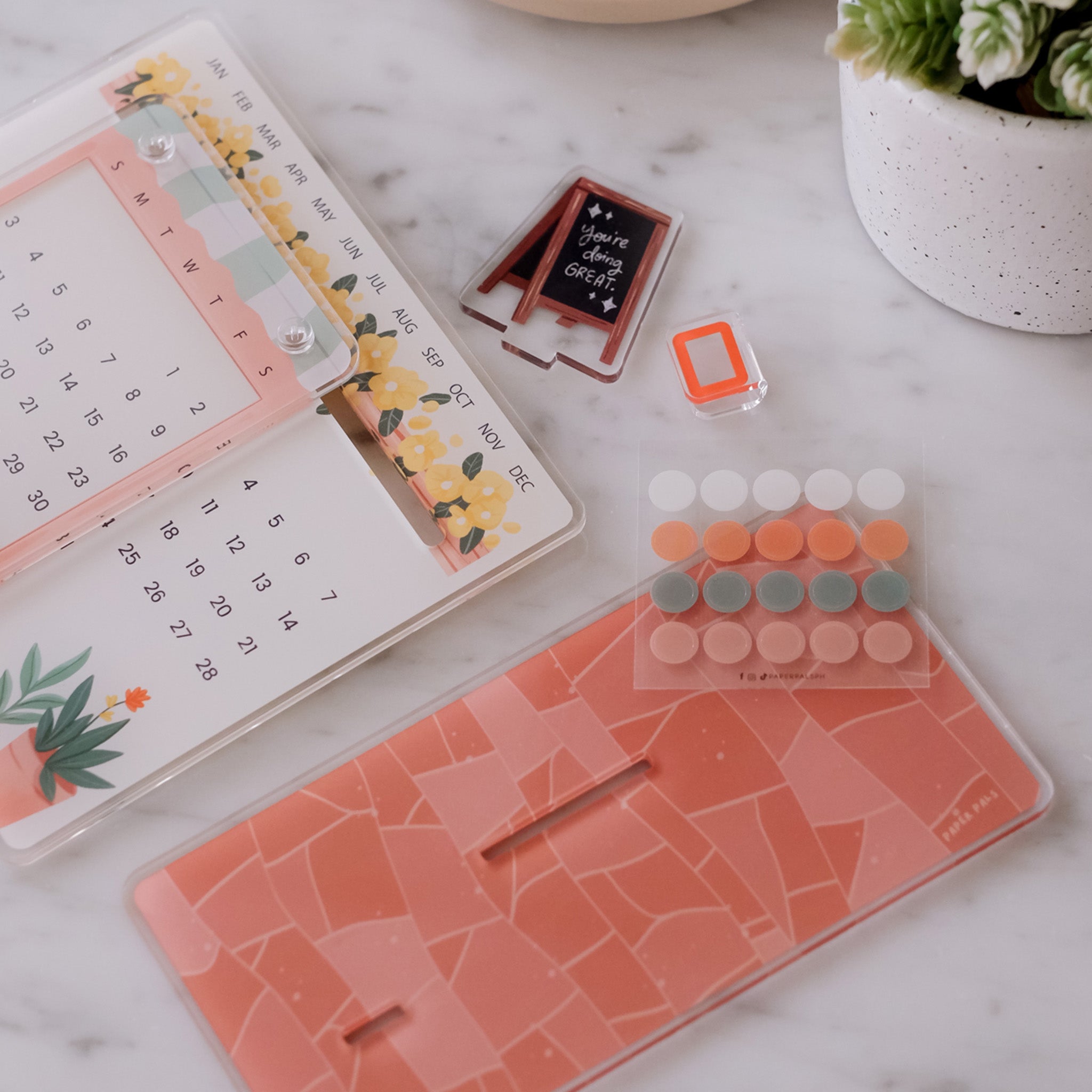 Cozy Cafe – Forever Calendar