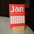 Type Calendar | Desk Calendar