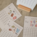 Easy Days Calendar | Portrait Desk Calendar
